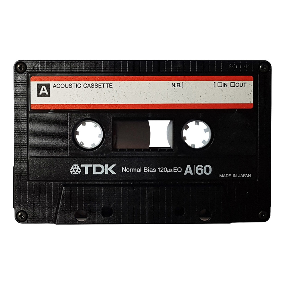 Tdk A S Era Ferric Blank Audio Cassette Tape Retro Style Media