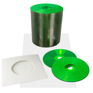 Blank vinyl CDs: Retro Style Media
