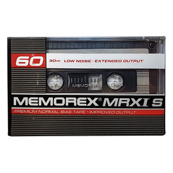 Branded Blank New Audio Cassettes: Retro Style Media