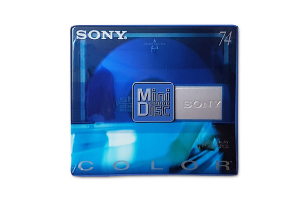 Lot De 5 Mini-disques Axia MD-CS 74 Min - Couleurs Assorties - Avec étui - Utilisés