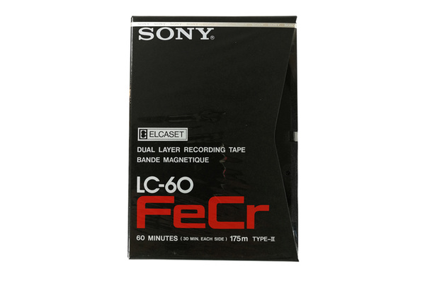 Sony Elcaset LC-60 FeCr chrome cassette tapes - Retro Style Media