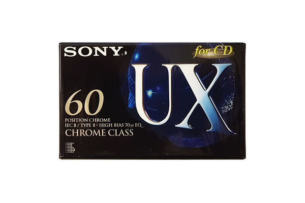 Lot De 4 Cassettes Audio Sony UX-S Chrome 60 Min – Neuves, 1986, Made In France
