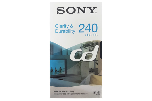 Sony 3 Cassettes VHS Série CD 240 Minutes Qualité CD 3E240CD 
