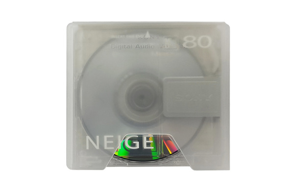 Sony MiniDisc Neige clear 80 minutes - Retro Style Media