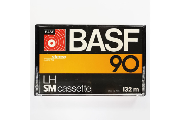 BASF LH90 (1979-80) ferric blank audio cassette tapes - Retro