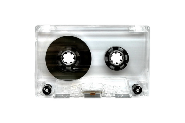 C34 clear prison blank audio cassette tapes