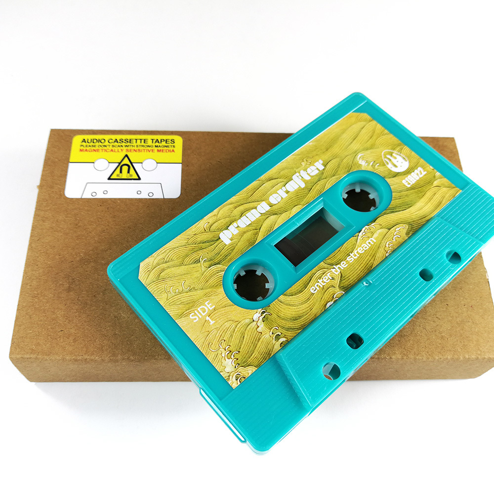 Audio Cassette Tape Magnetically Sensitive Media Warning Label For Parcels Retro Style Media