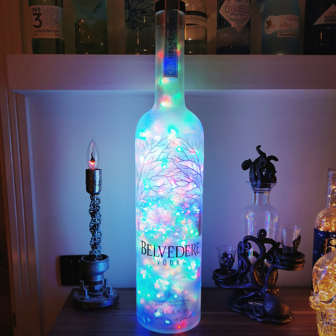 Belvedere Vodka 6,0L (40% Vol.) + Eclairage LED - Belvedere - Vodka