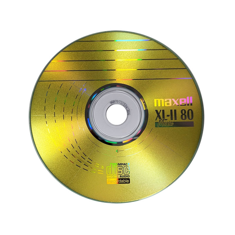 MAXELL CD-R MUSIC XL-II DIGITAL AUDIO RECORDABLE 80MIN - 25 pieces