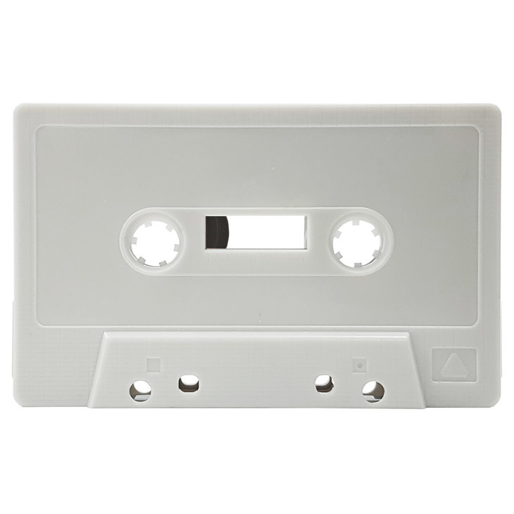 C90 grey Arkal blank audio cassette tapes - Retro Style Media